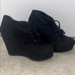 Women’s Shii by Journey’s black booties. Size 7.5.